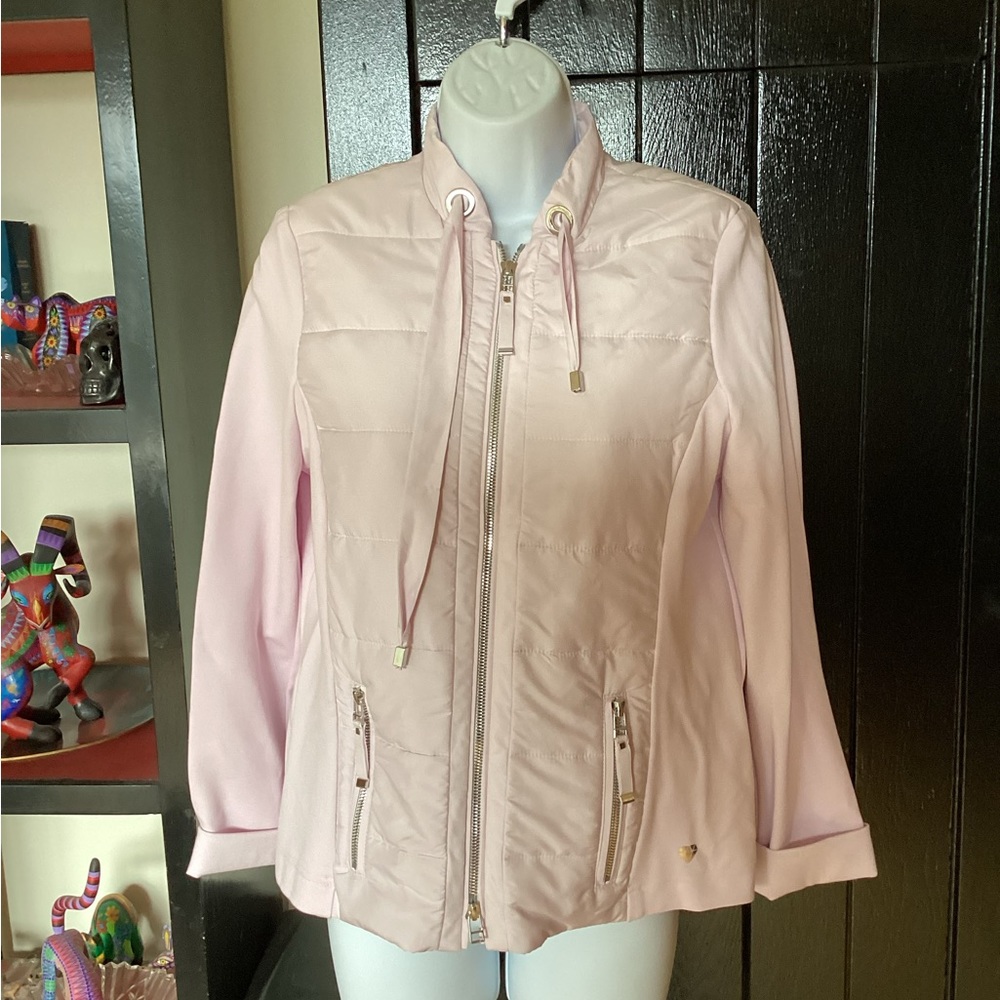 i’cona Pink Zipper Jacket